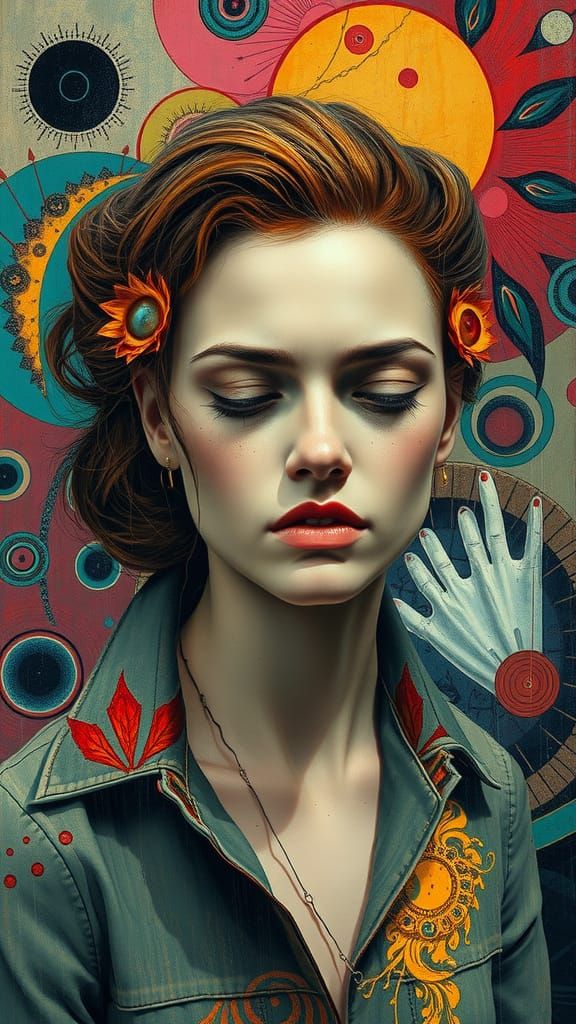 Distorted Beauty in a Dreamscape