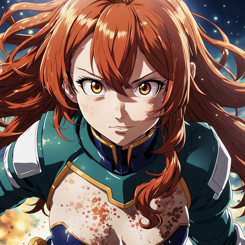 Anime Heroine with Seductive Powers