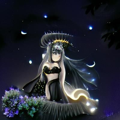 Ethereal Goddess of the Night