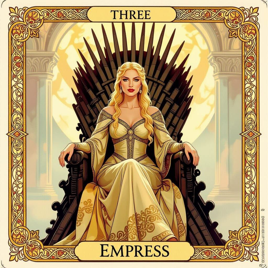 Cersei Lannister as The Empress Tarot Card