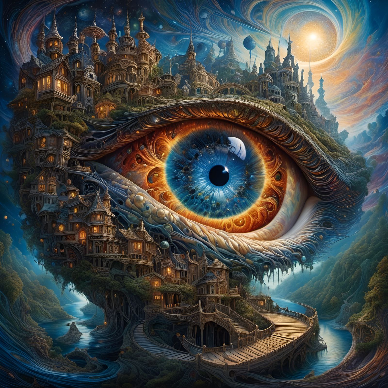 <lora:Surreal eye:1.0>