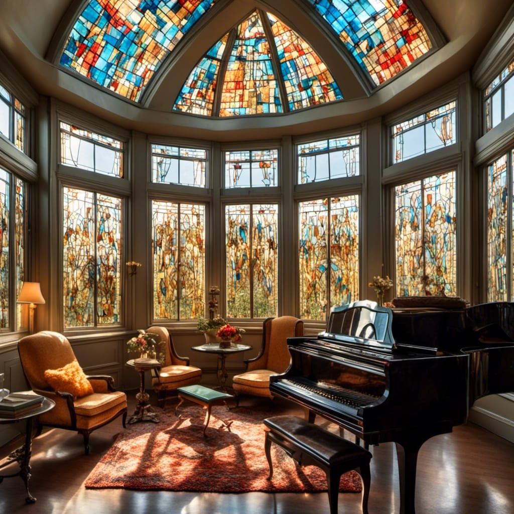 A music room to make a pianist smile