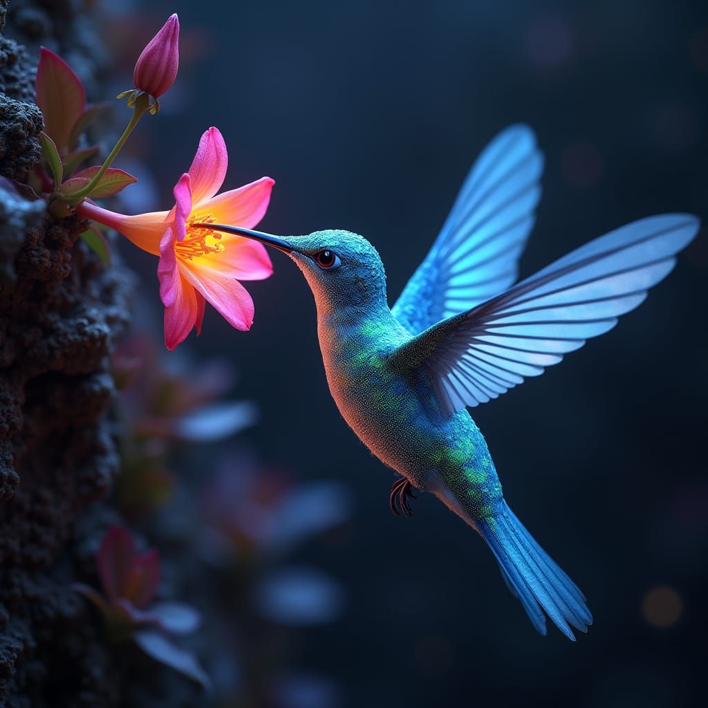 Flight of Bioluminescence 🌷