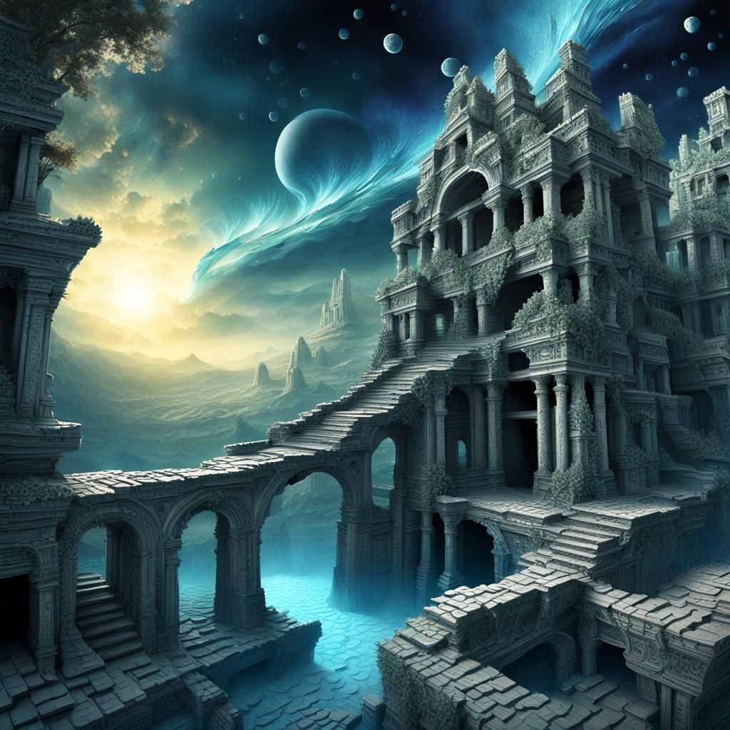 Blueberry Skull Heart Fusion: Hyperrealistic Fantasy Art