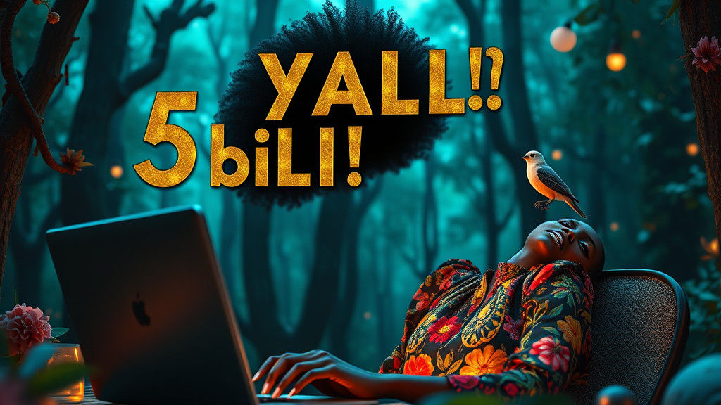 Woman's Imagination Bursts Forth, Klimt Golden Period Style