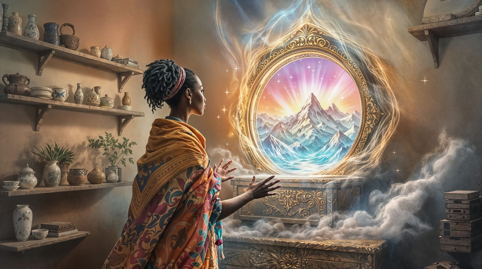 Wonderful Pastel Portal to a Magical Realm