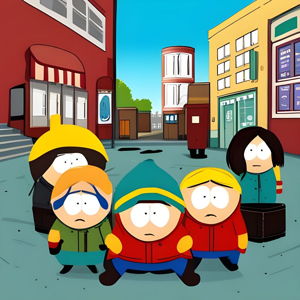 South Park Style Image