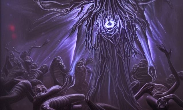 Terrifying Demonic Aliens in Chromatic Metal