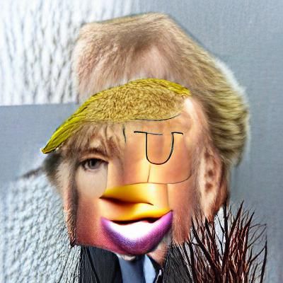 Donald Trump Portrait: Digital Rendering