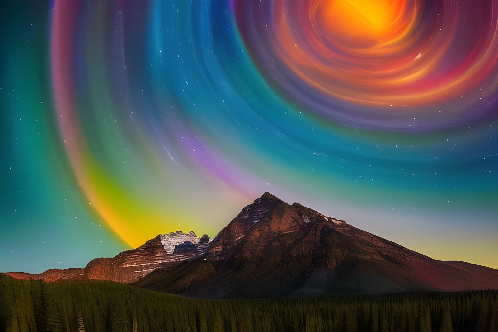 Alone in the Universe: A Hyperrealistic Surreal Painting