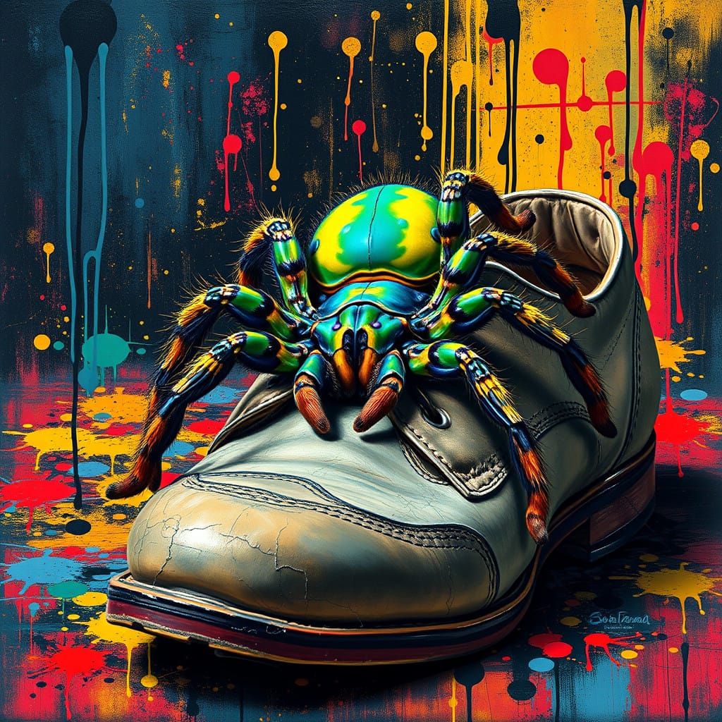 🥉The exquisite shoe tarantula