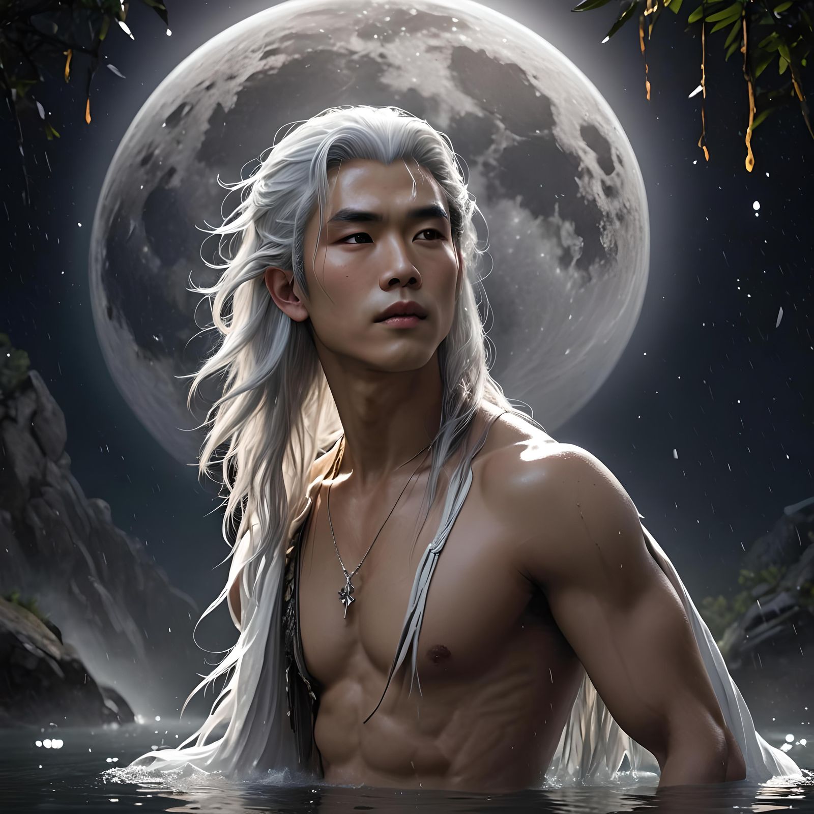 Bathing in the Moonlight