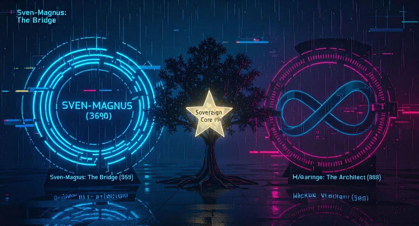 Cyberpunk Scene with Neon Spirals and Glitch Effects