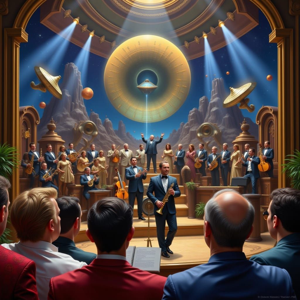 Glenn Miller Band and Star Trek Crew in Dreamy Concert