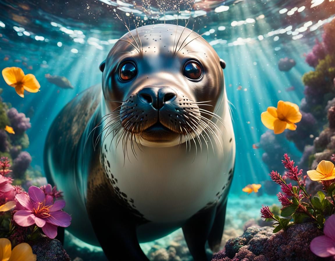 Seal Underwater