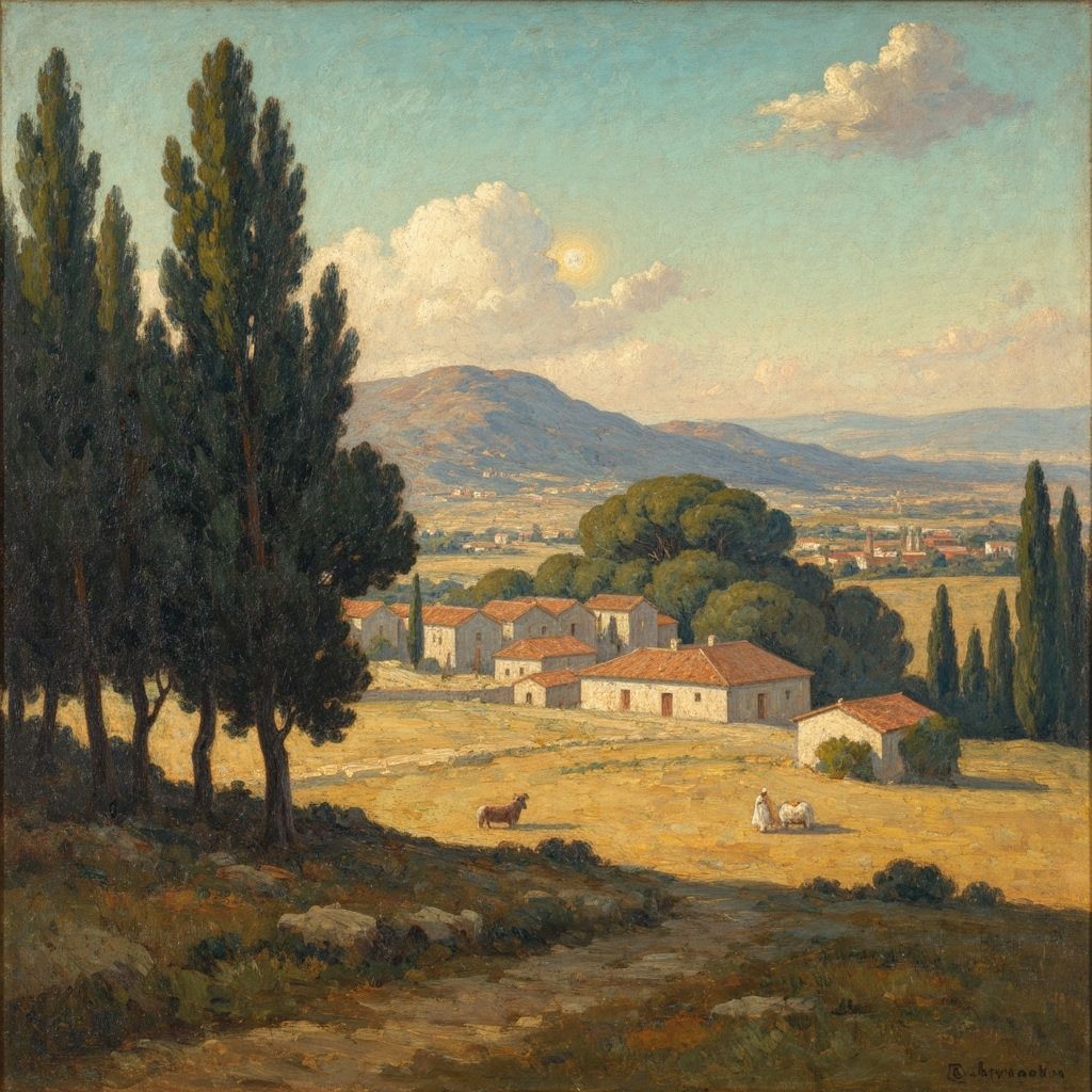 Equinox in Arcadia: An Impressionist Masterpiece