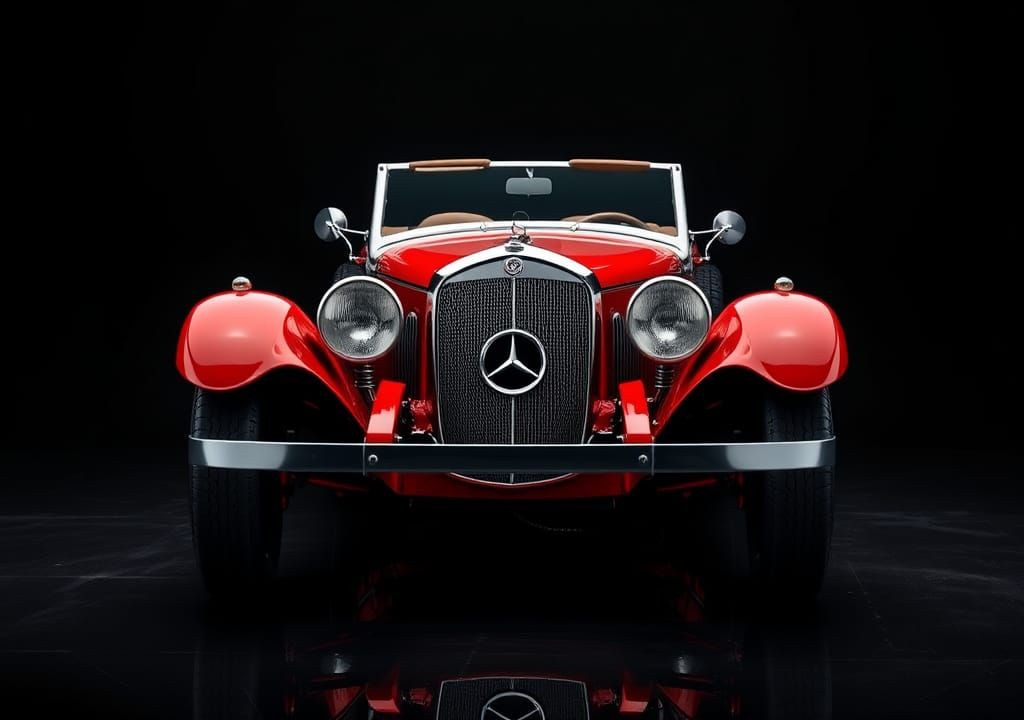 Mercedes-Benz Classic Convertible of the 1920s