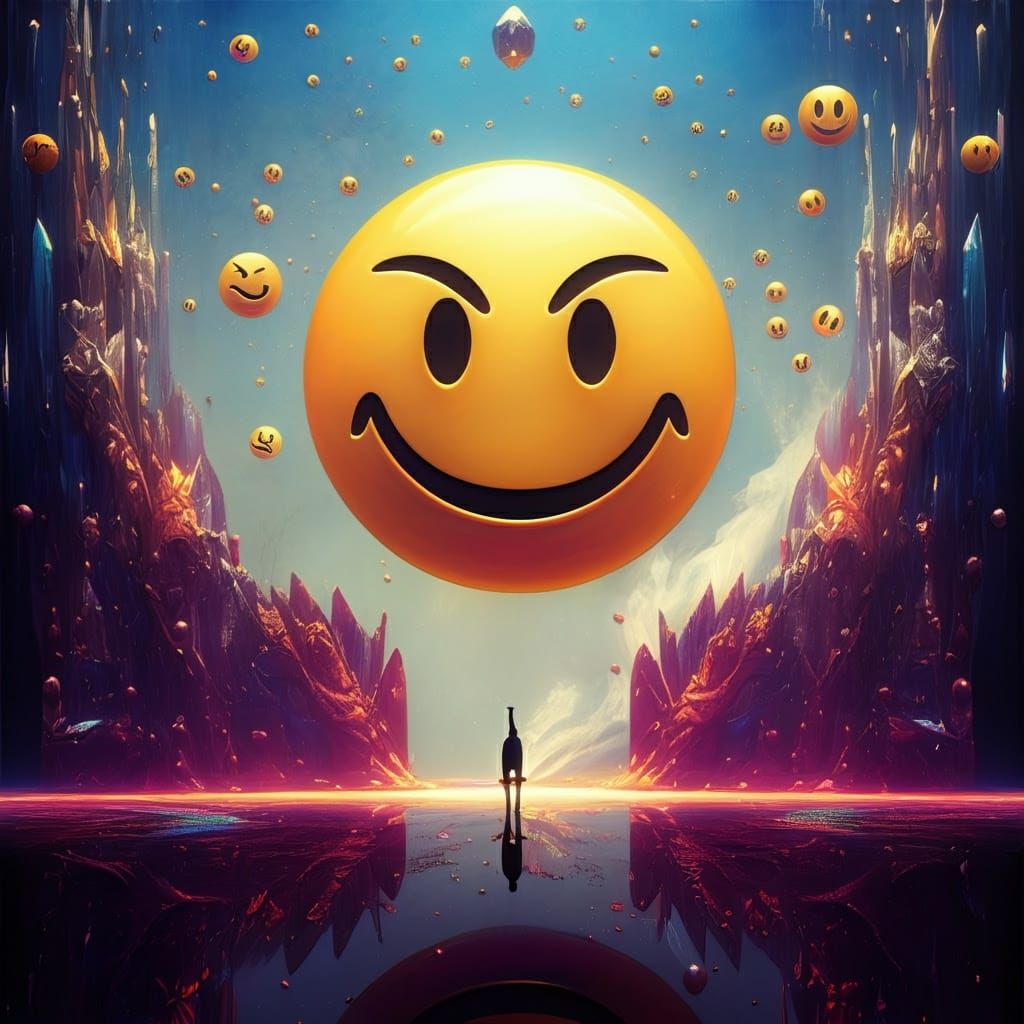 Surrealist Masterpiece: Enchanted Realm of Sarcasm