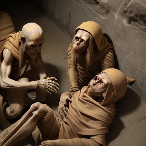 Capuchin Crypt Mummies of Brno, Czechia