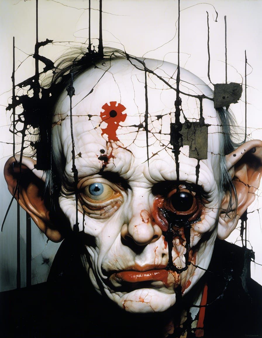 Carefree Ignorance: A Surreal Portrait