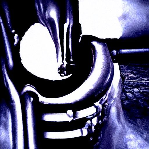 Chocolat melting Gatling gun