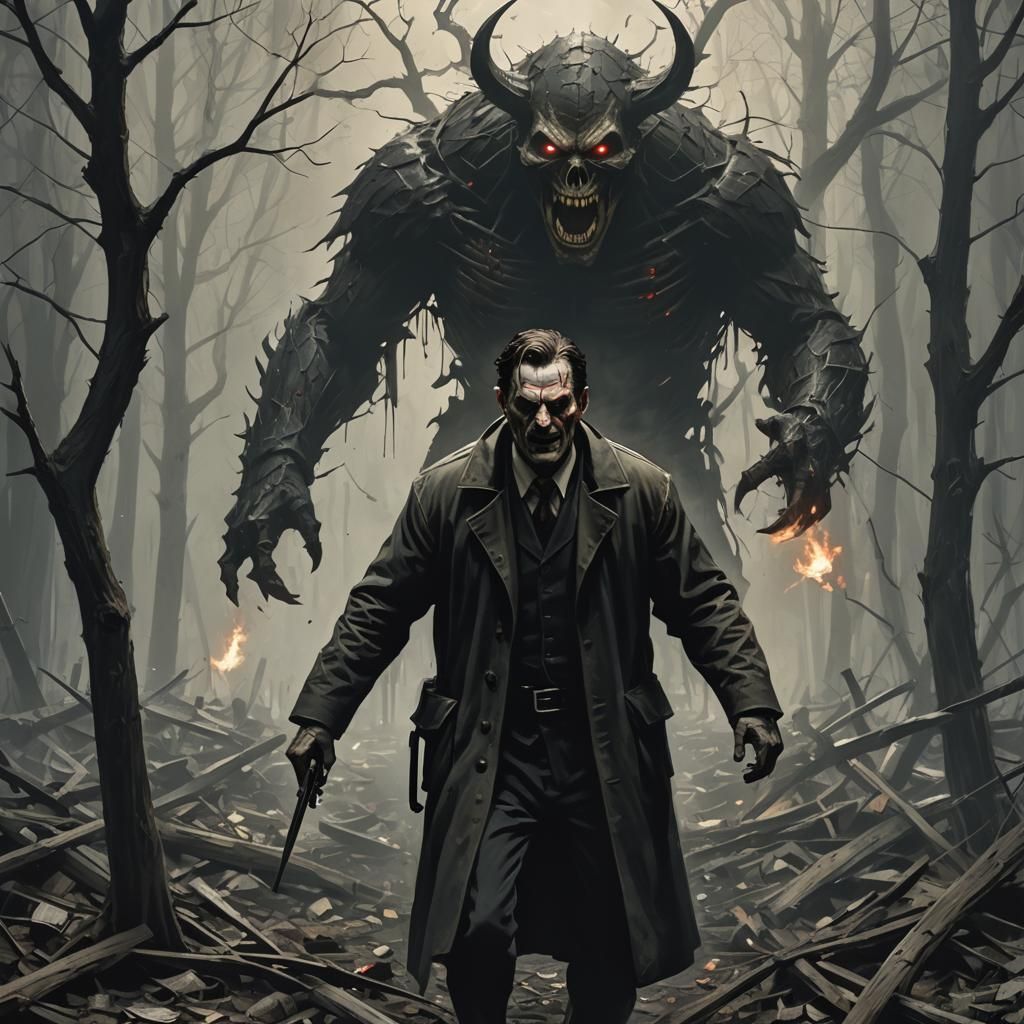 Sinister Landscape Evokes Fear and Awe