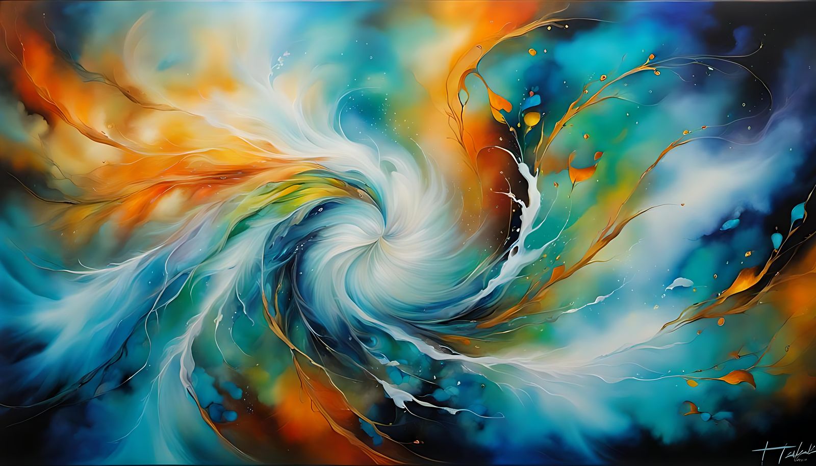 Sentient Wind Illustration as Digital Art