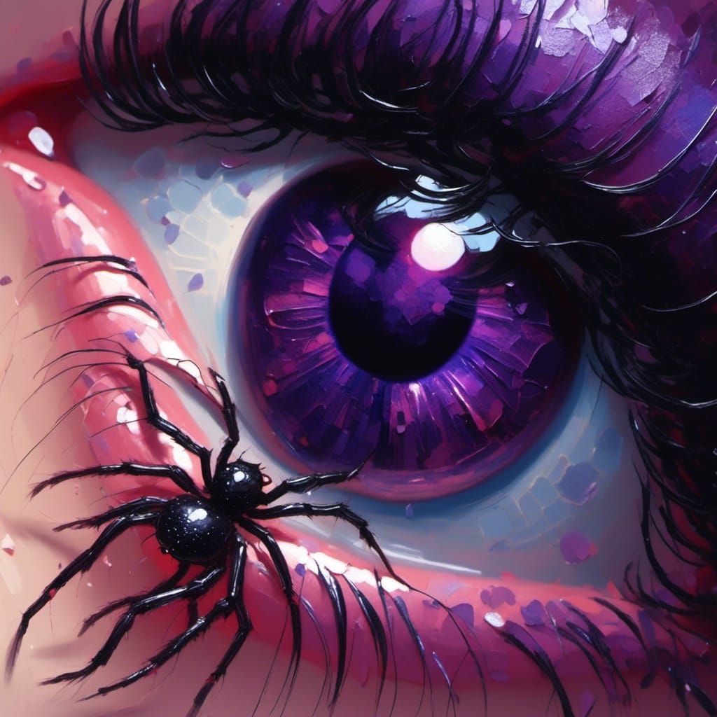 Arachnophobia Webeyelashes Spidersenses Don't Blink