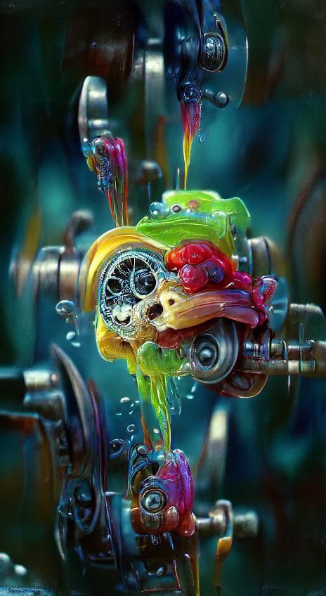 Colorful AI Biodiversity: Ghost in the Machine