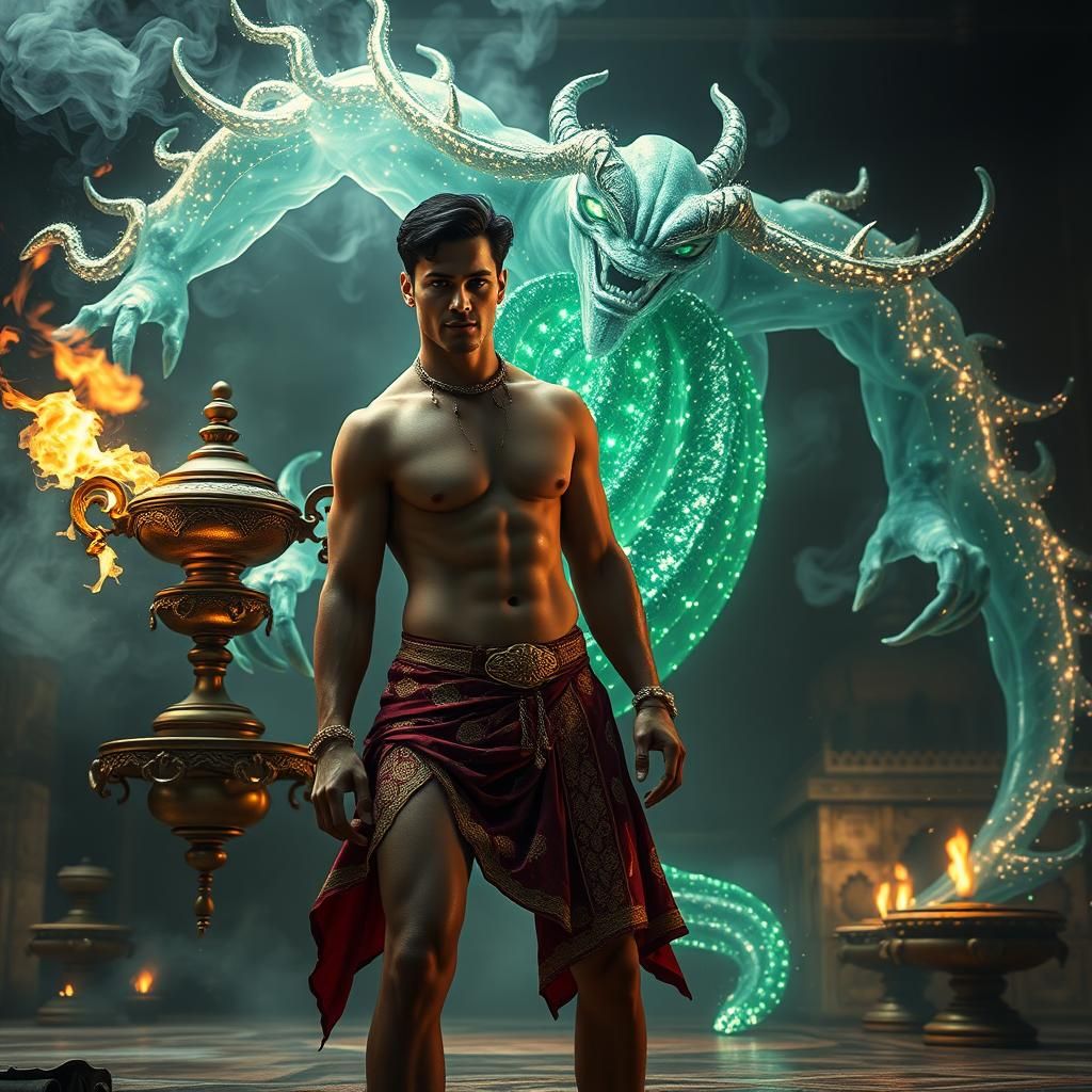 Summoning a Genie: Fantasy Art in Digital Matte Painting