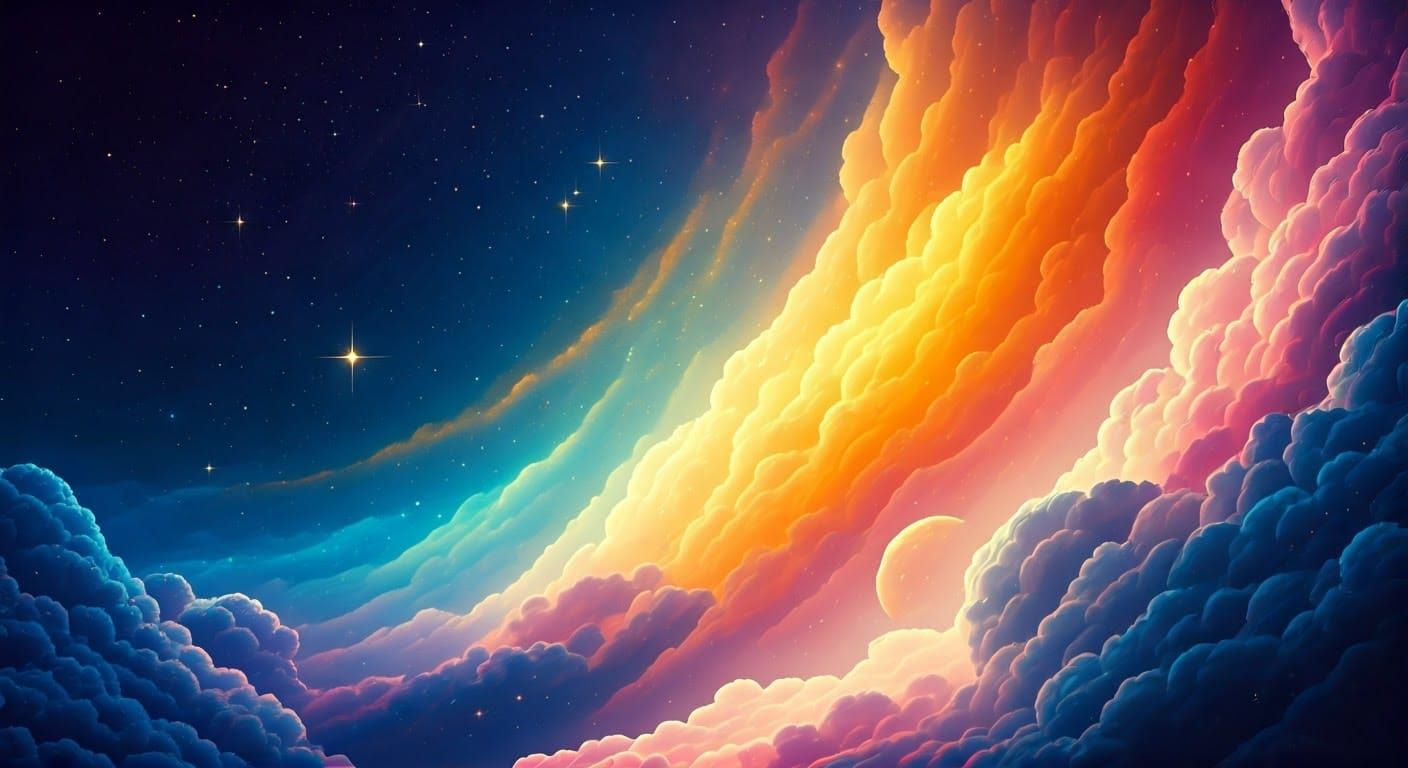 Surreal Starry Skies Unfold in Dazzling Dreamscapes