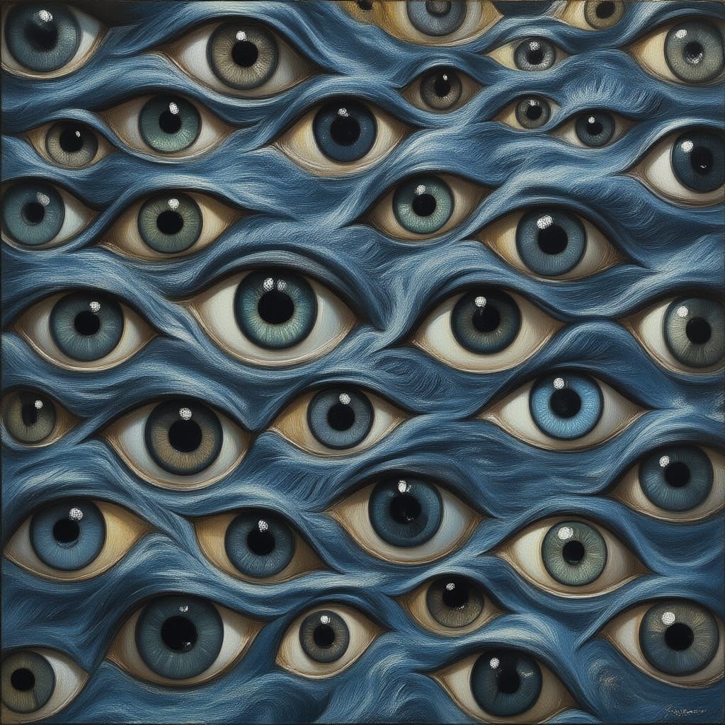 Haunting Desolate Eyes of Cats and Dogs Fill the Page