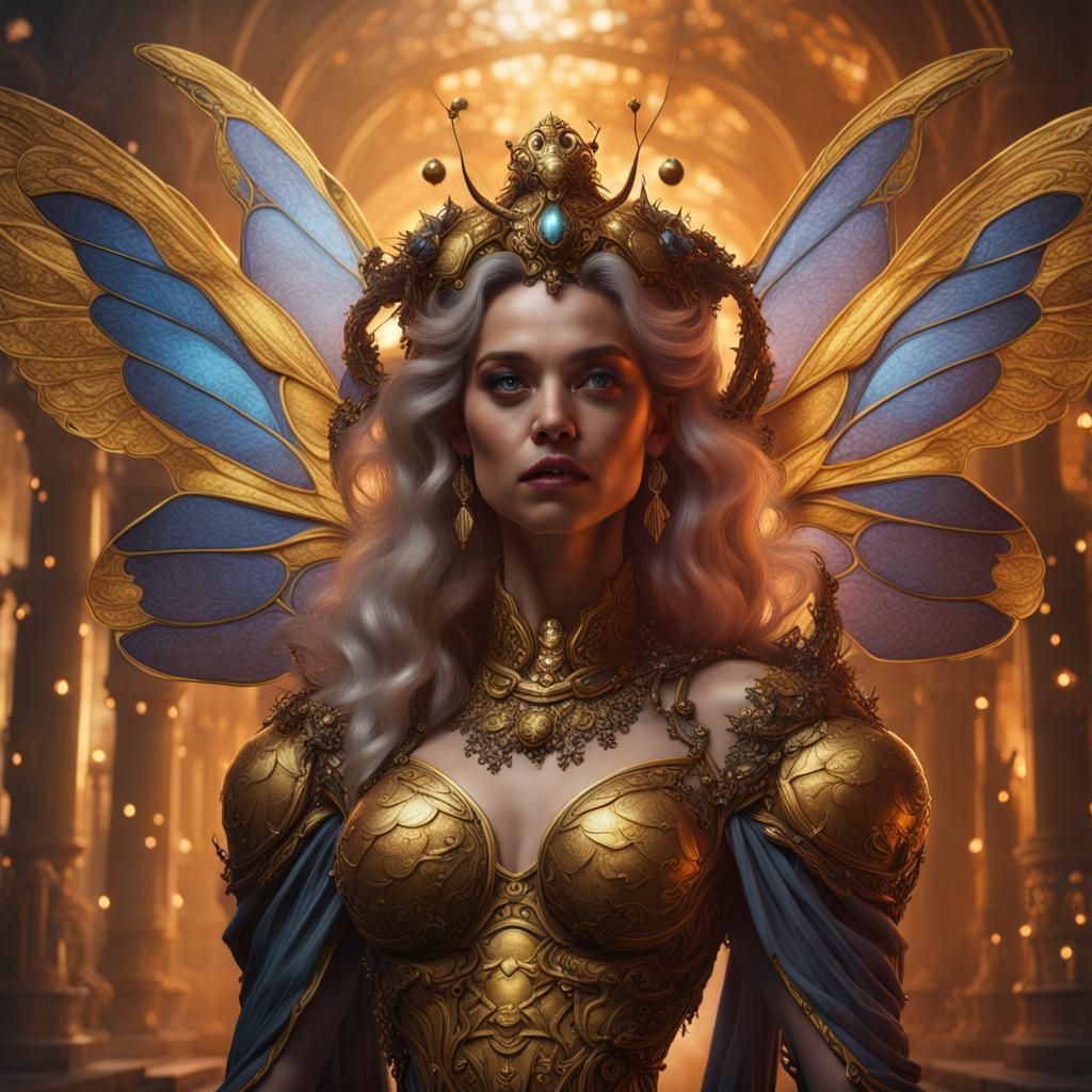 Queen Bee as Holy Angel of Venus