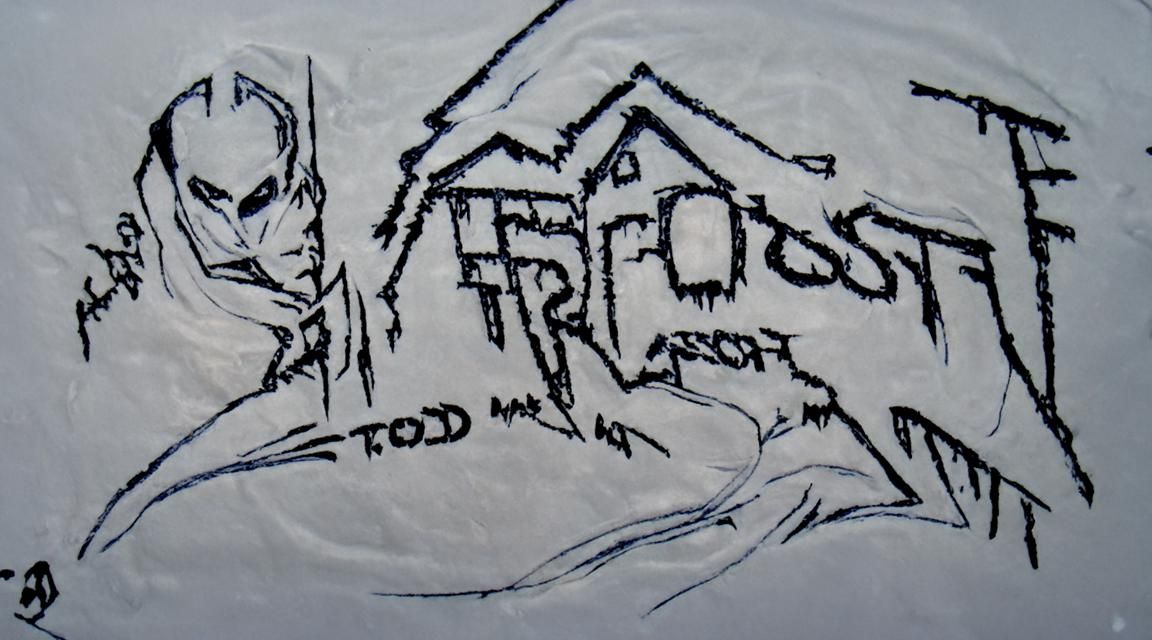 Icy House Graphic Novel Sketch