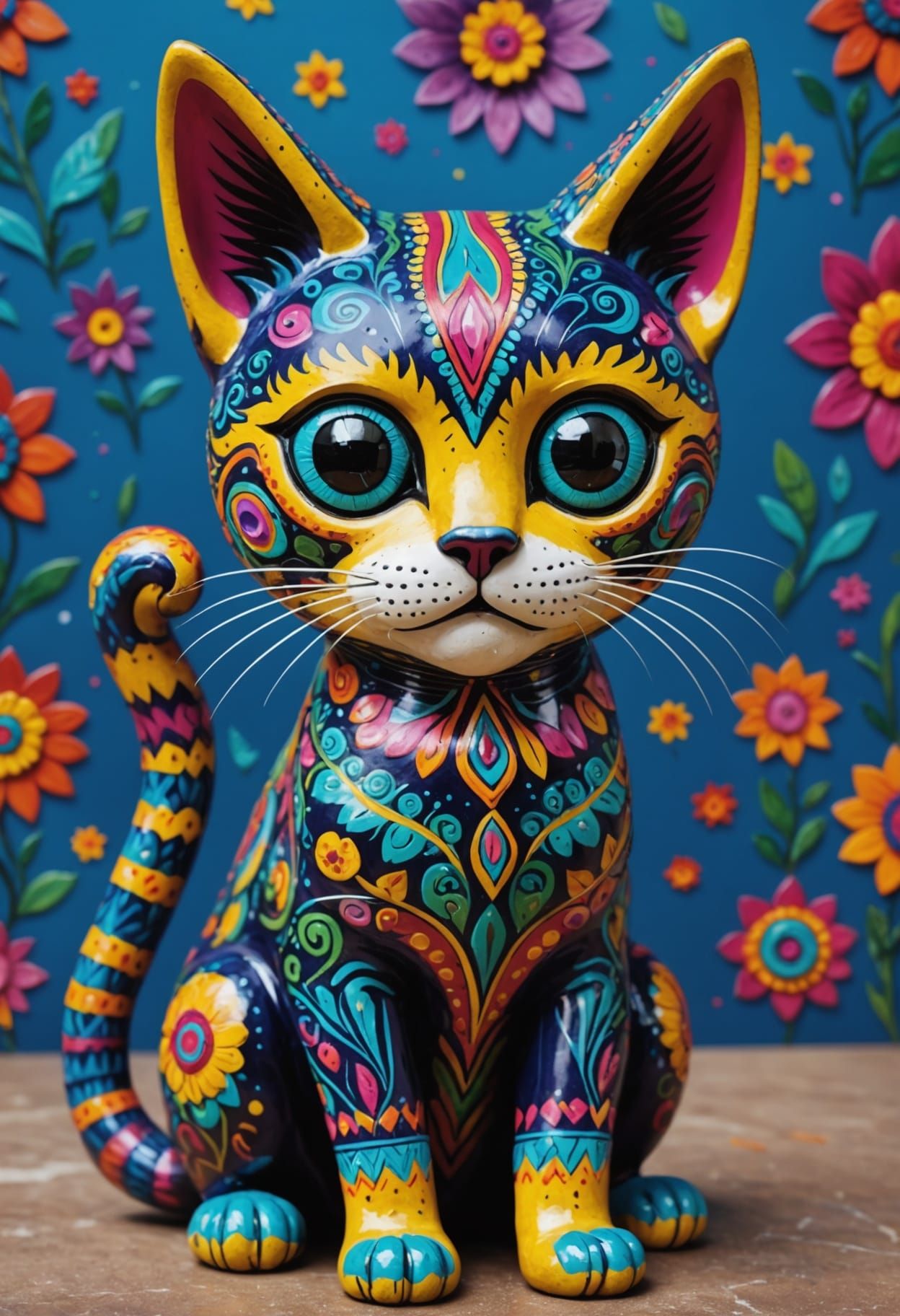 Alebrije cat