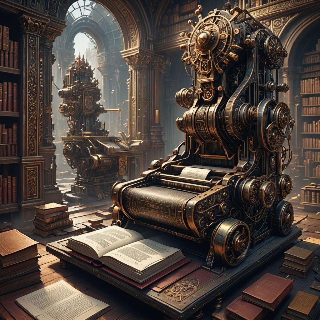 Manuscript Machine: Fantasy Concept Art