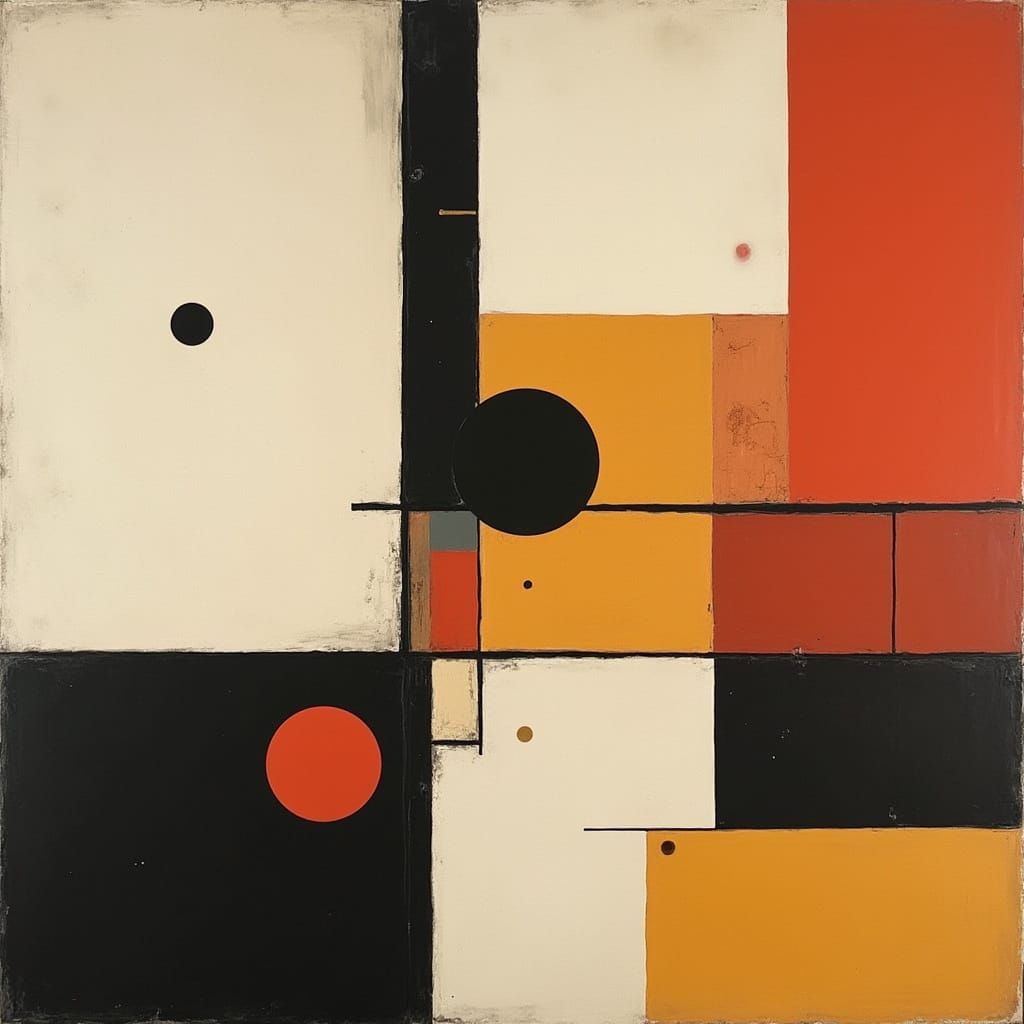 Geometric Key Composition in Monochromatic Style