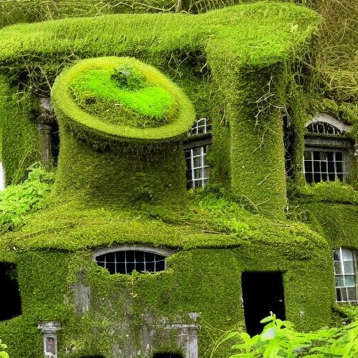 Cats in Top Hats Rule Overgrown City