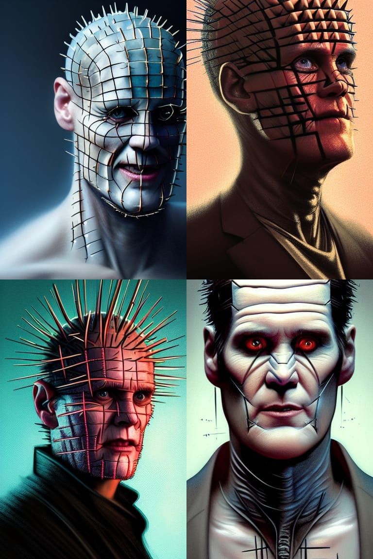 Jim Carrey as Hellraiser