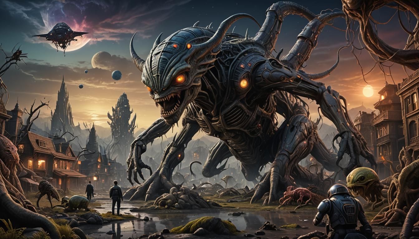 Alien Monsters in a Twilight Zone World