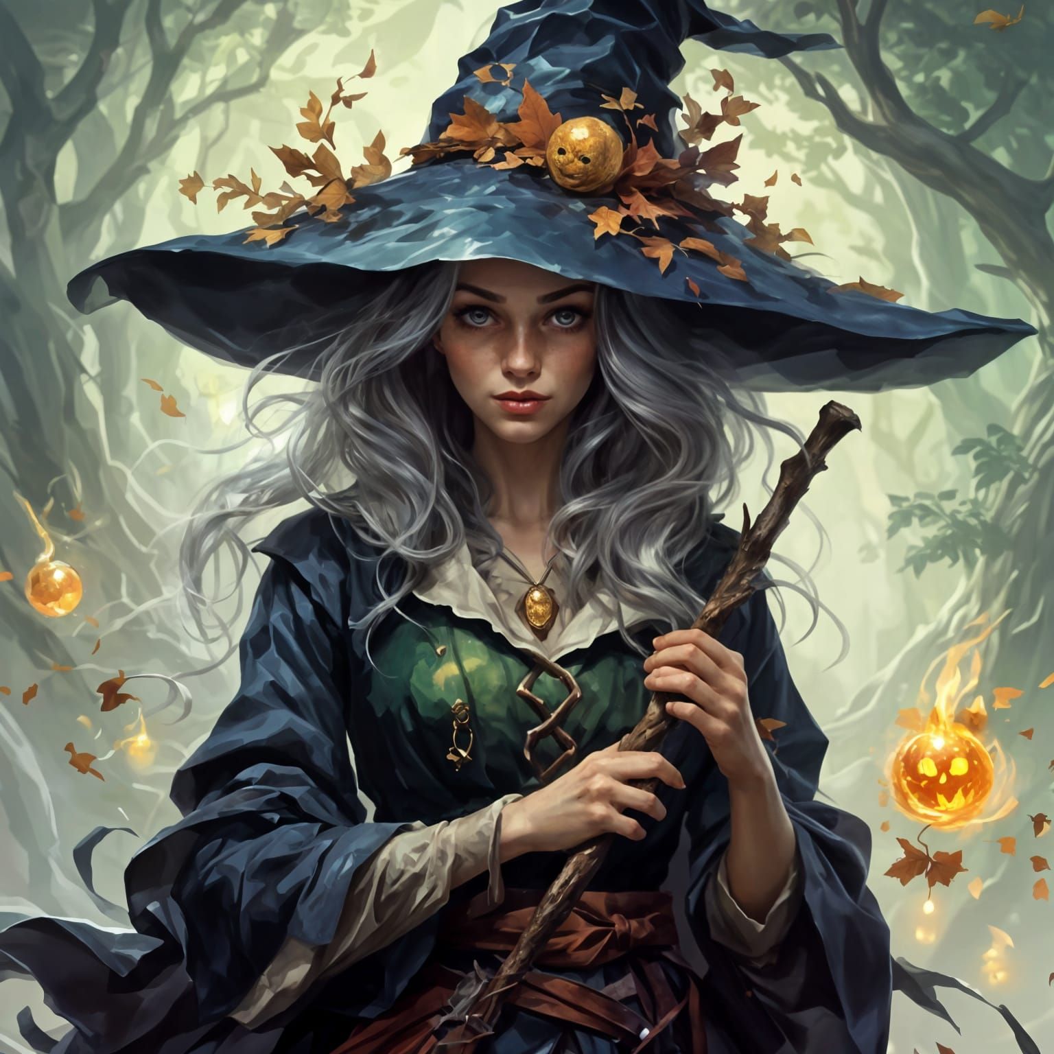 AI Image of a Witch