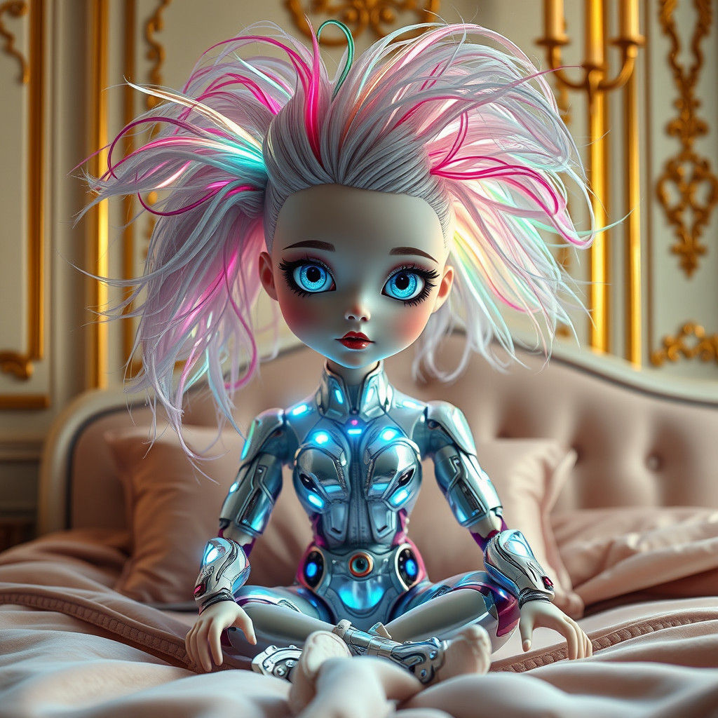 Futuristic Toy Doll
