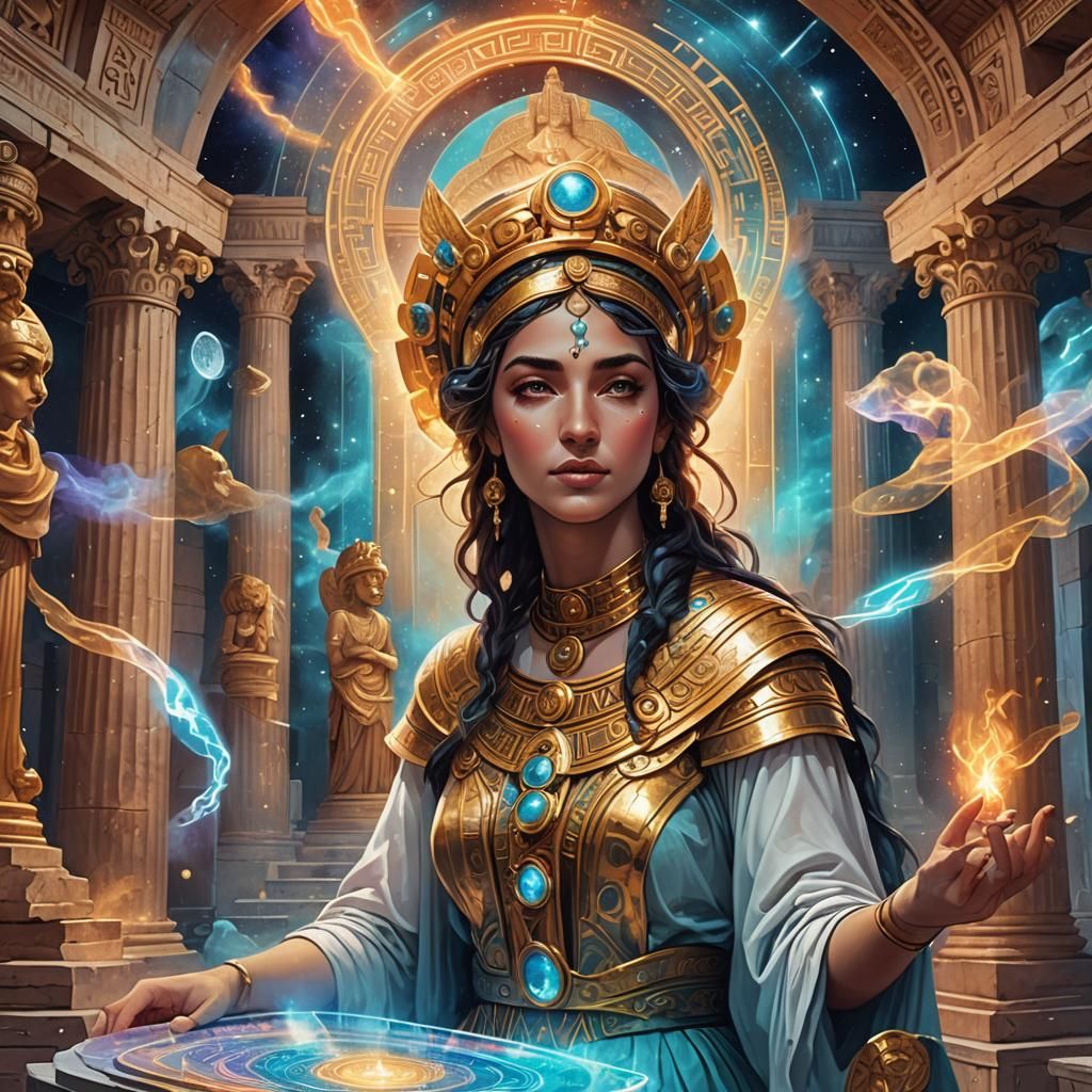 Oracle at Delphi: Cosmic Fortune Telling