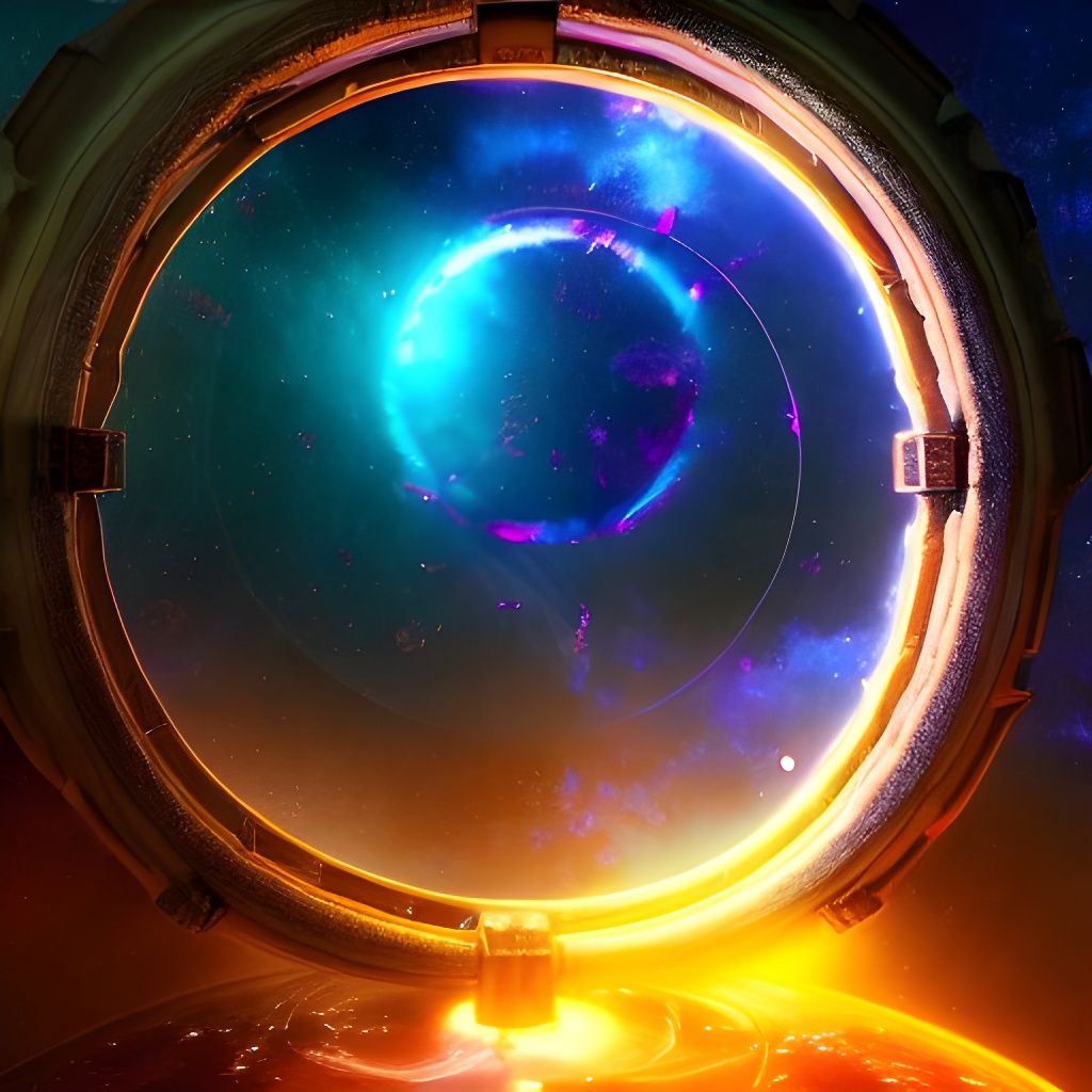 Cosmic Portal to an Unknown Universe in 8k