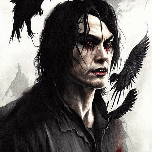 Brandon Lee as The Crow: Sinister Resurrection