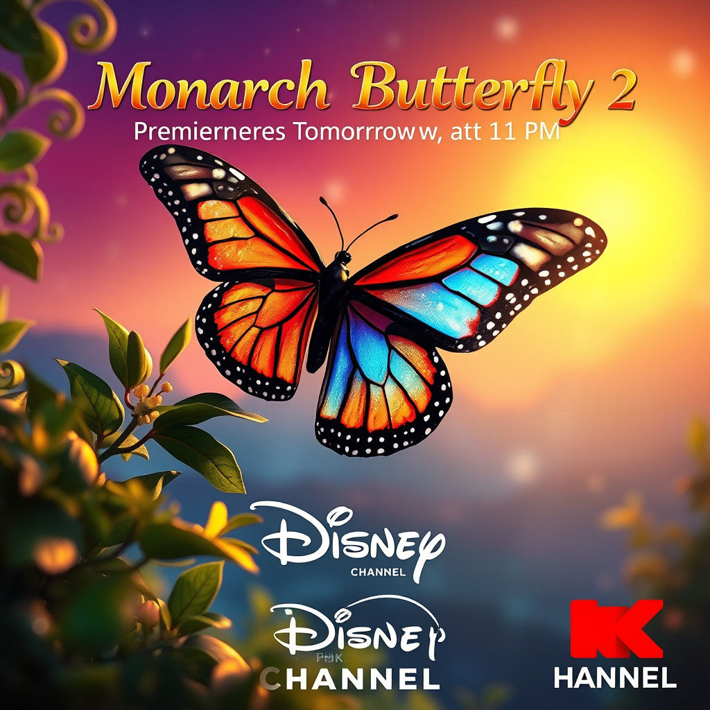 Monarch Butterfly Movie Part 2: Disney Fantasy