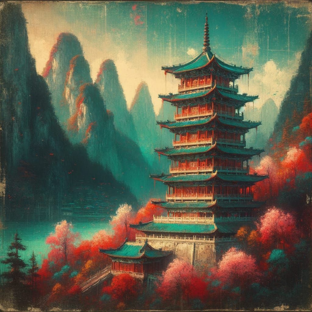 Ancient Chinese Pagoda