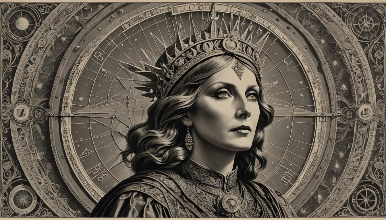 Greta Garbo as Liberty on Banknote