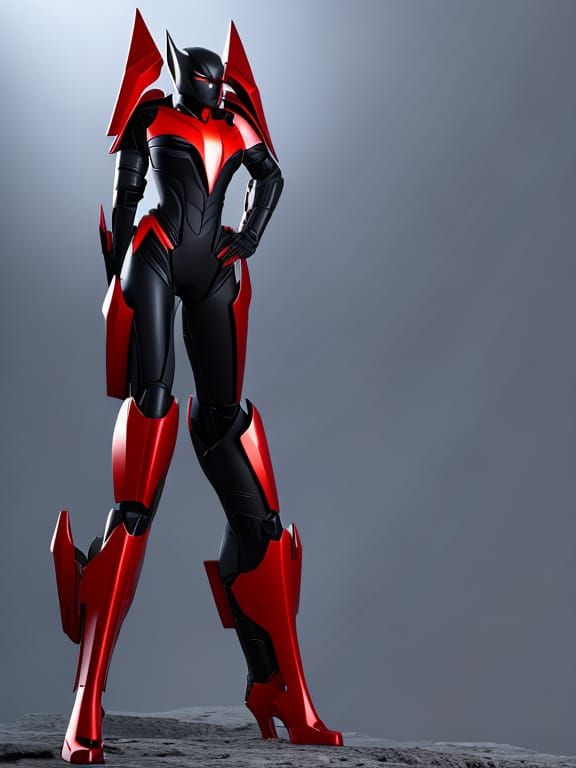 Batwoman Kate Kane in Futuristic Sci-Fi Mech Suit