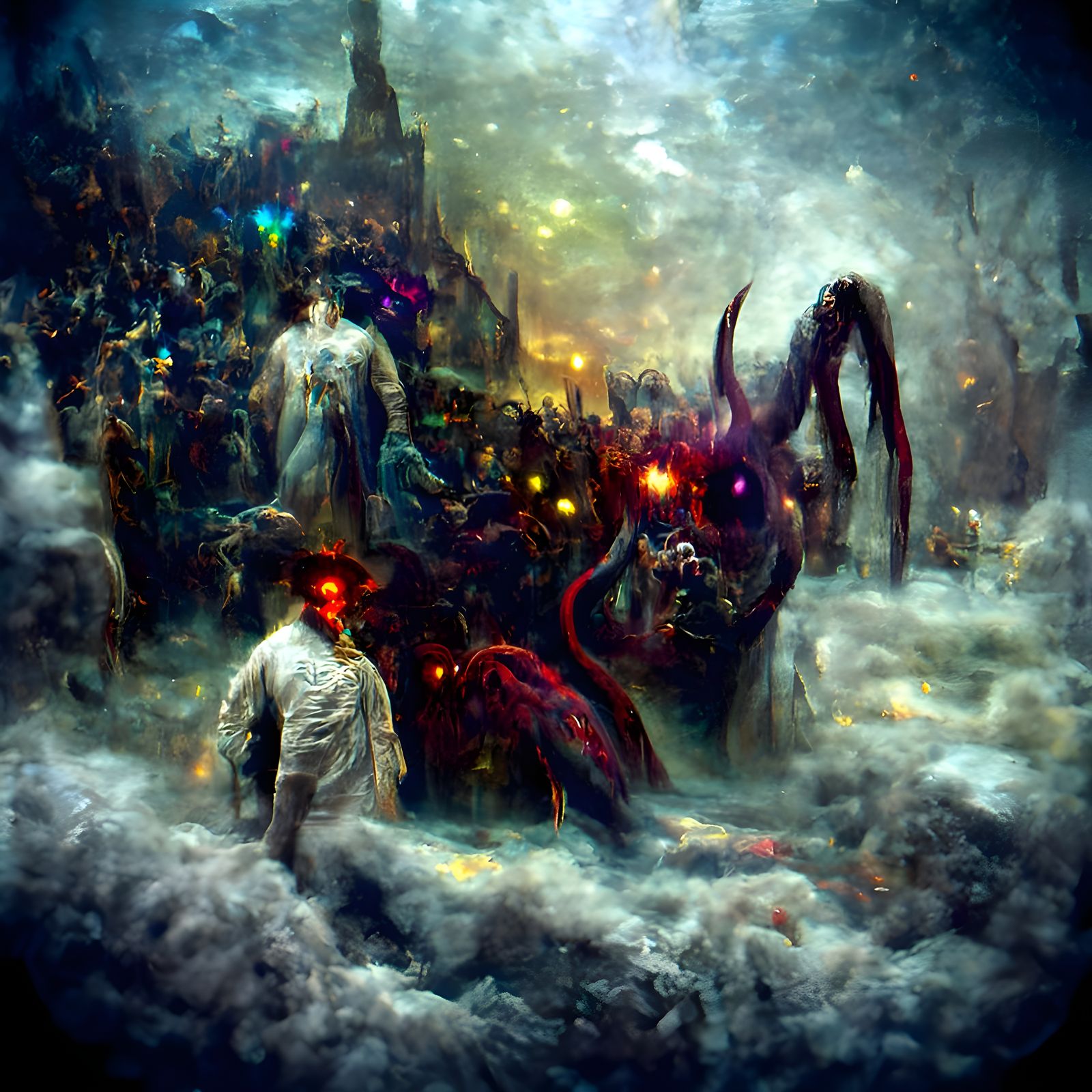 Eldritch Hellscape: A Lovecraftian Nightmare in Hyperdetaile...